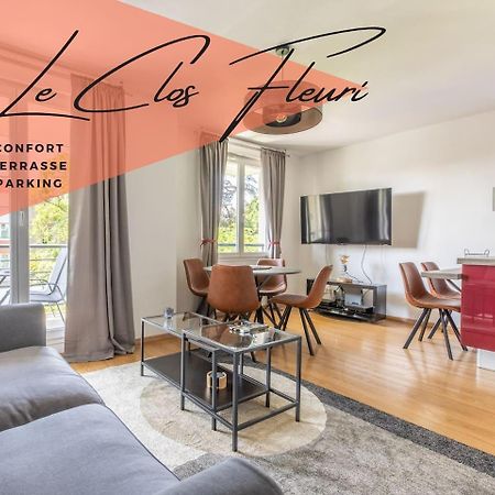 Le Clos Fleuri F3 Terrasse & Garage Clermont-Ferrand Esterno foto
